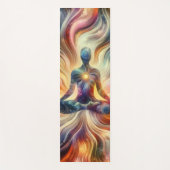 安心して息を飲む ヨガマット (正面)