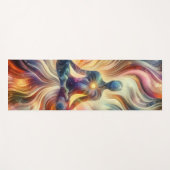 安心して息を飲む ヨガマット (正面(横))