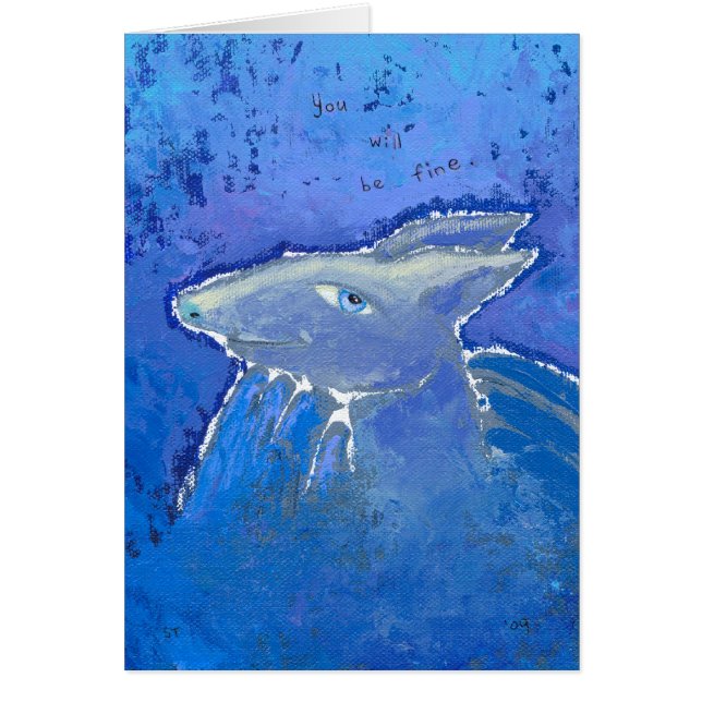 安心のアルマジロの予言の芸術 (正面)