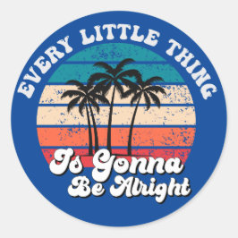 安心の糸：「小さなことすべて」 ラウンドシール