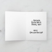 安心40thバースデーカード カード (内部)