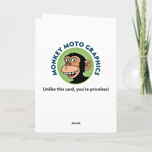 安心41誕生日 カード (裏面)