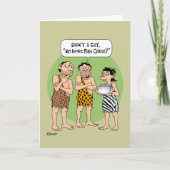 安心41誕生日 カード (正面)