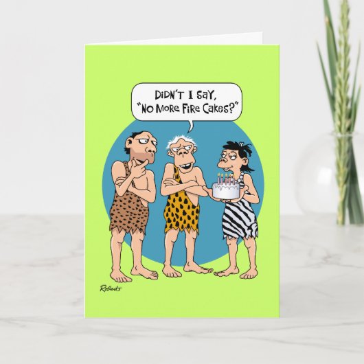 安心57誕生日 カード (正面)