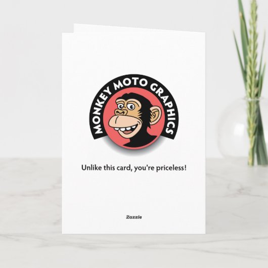 安心60誕生日 カード (裏面)