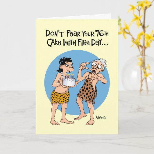 安心76誕生日 カード (黄色い花)