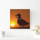 安心_壁時計 スクエア壁時計 (ホーム)