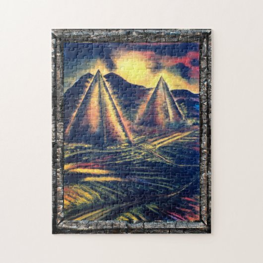 安息の地 ジグソーパズル (縦)