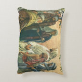 安息日に働く、伝統的な宗教 アクセントクッション (裏面(縦))