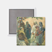 安息日に働く、伝統的な宗教 マグネット (正面/裏面)