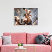 安息日に行く魔女 – Luis Ricardo Falero キャンバスプリント (インサイチュ (リビング))