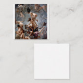 安息日に行く魔女 – Luis Ricardo Falero スクエア名刺 (正面/裏面)