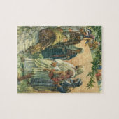 安息日の作業，ヴィンテージ宗教 ジグソーパズル (横)