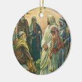 安息日の作業,ヴィンテージ宗教 セラミックオーナメント (左)