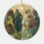 安息日の作業,ヴィンテージ宗教 セラミックオーナメント (裏面)