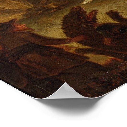 安息日の到来 ポスター (角)