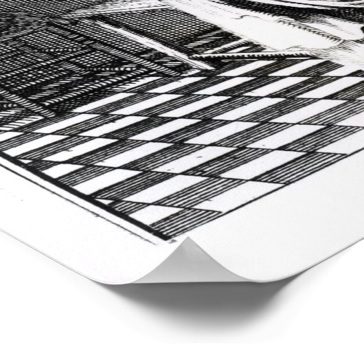 安息日の照明 ポスター (角)