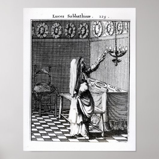 安息日の照明 ポスター (正面)