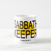 安息日の看守のマグ コーヒーマグカップ (中央)