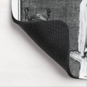 安息日の蝋燭の照明 マウスパッド (コーナー)