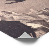 安息日へのフライトWilliam Mortensen ポスター (角)