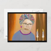 安息日祈りの言葉葉書 ポストカード (正面/裏面)