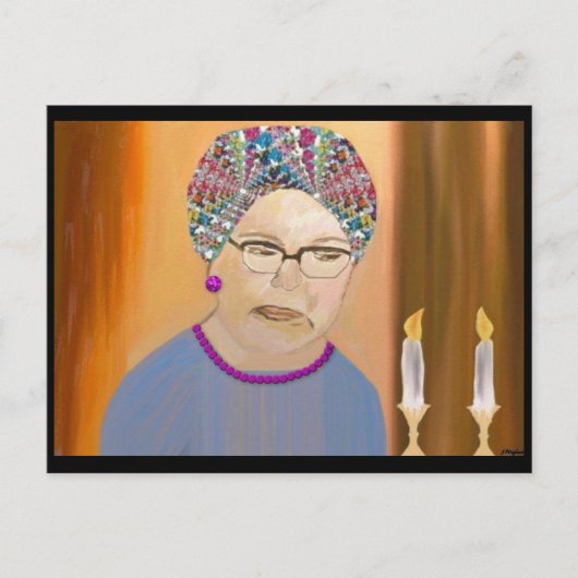 安息日祈りの言葉葉書 ポストカード (正面)