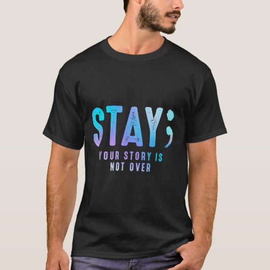 安房の自殺防止に関する話ではない Tシャツ (正面)