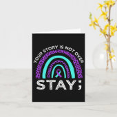 安房自殺防止以上の話ではない カード (黄色い花)