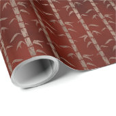 安日本の定な竹柄ギフト ラッピングペーパー (ロールコーナー)