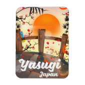 安来日本花園 マグネット (縦)