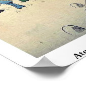 安東広重の阿多木下と養父路 –  ポスター (角)