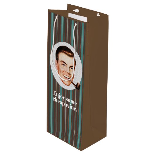 安楽しむい酒がある。 ワインギフトバッグ (正面アングル)