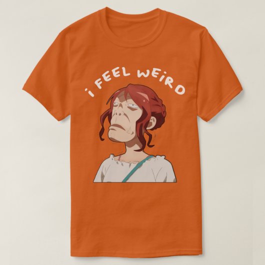 安津おもしろい顔ロマンチックキラー Tシャツ (デザイン正面)