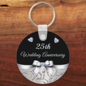 安結婚価25周年記念パーティー キーホルダー (裏面)