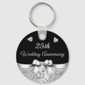 安結婚価25周年記念パーティー キーホルダー (裏面)