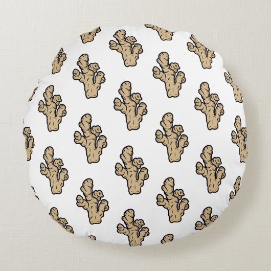 安羅花 ラウンドクッション (正面)