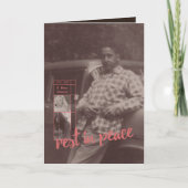 安葬招待状 招待状 (正面)