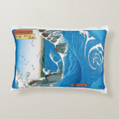 安藤広重の阿波国鳴門渦 アクセントクッション (裏面)