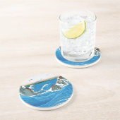 安藤広重の阿波国鳴門渦 コースター (側面)