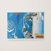 安藤広重の阿波国鳴門渦 ジグソーパズル (横)