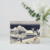 安藤広重浮世絵 ポストカード (スタンド正面)