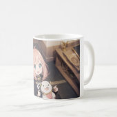 安谷パーソナライズされたマグカップ コーヒーマグカップ (正面右)