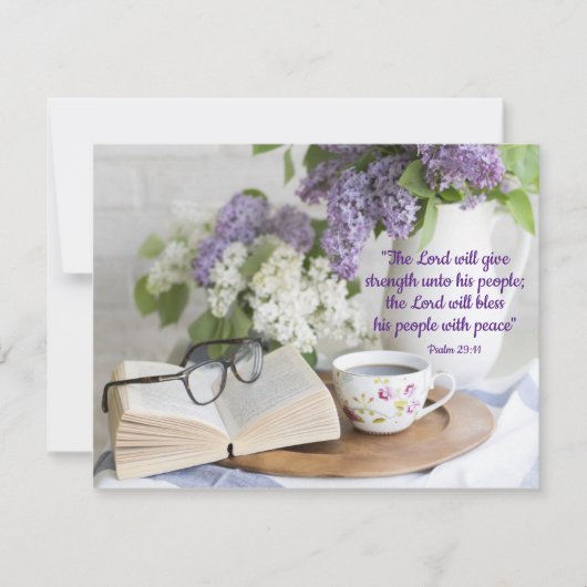 安賛美心で カード (正面)