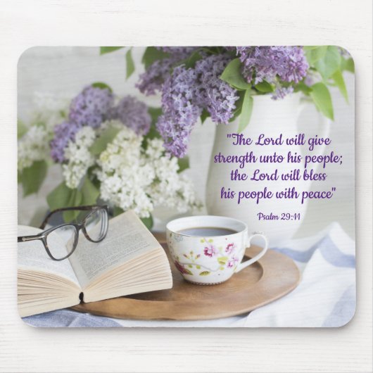 安賛美心で マウスパッド (正面)