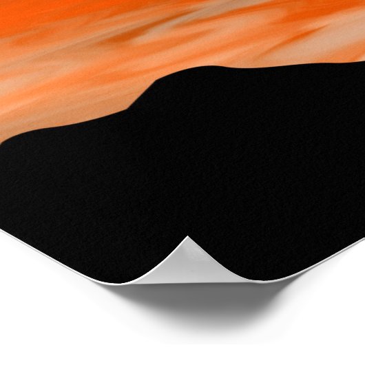 安静はやめ感動的やる気を起こさせる引用文 ポスター (角)