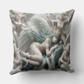 安静エンジェル装飾用クッション クッション (裏面)