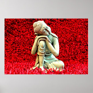 安静仏ポスター ポスター