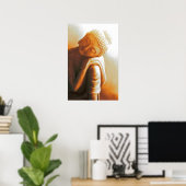 安静仏II ポスター (ホームオフィス)