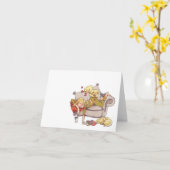 安静女子奨励金 カード (黄色い花)